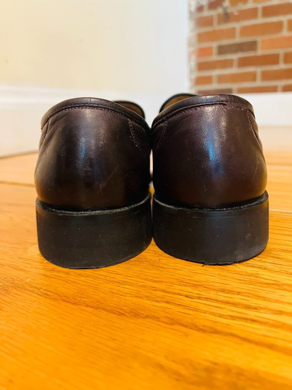 Vintrage Bally Switzerland Slip On Tassel Loafers Drivers Shoes Size 9.5 EEE - Picture 9 of 16